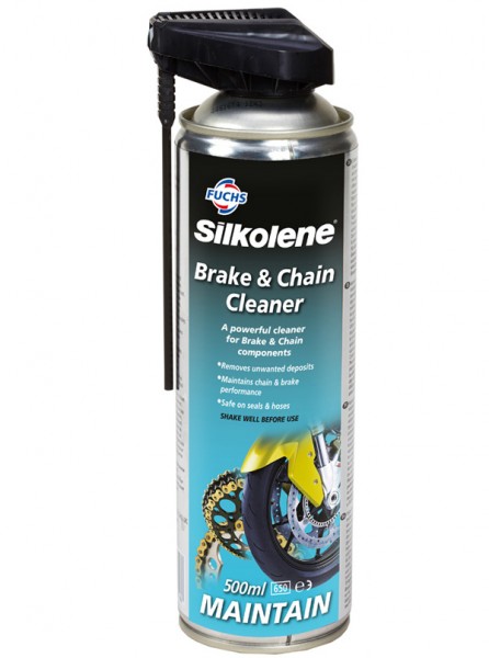 Silkolene Brake/Chain Cleaner - 500ml Spray
